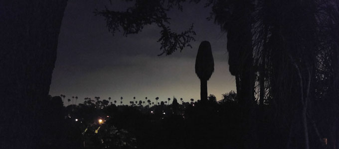 Night view, Los Angeles