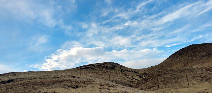 Northern Nevada hills