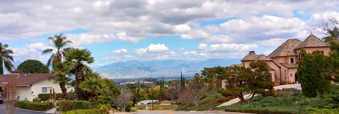 March vista, southern California